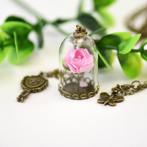 Fashion Hot Little Prince Rose Necklace