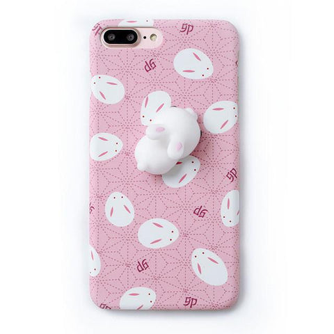 3D Squishy Cute Phone Case For iPhone