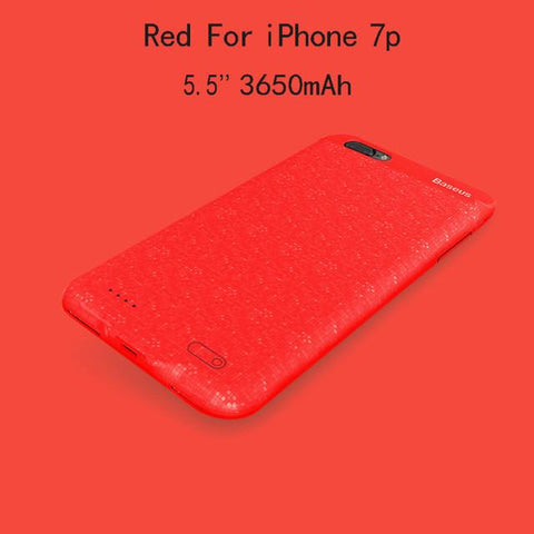 2500/3650mAh Power Bank Ultra Slim Case  For iPhone
