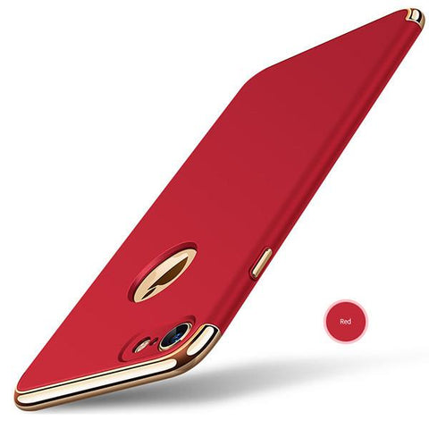 Luxury Frosted Shockproof Plating Case for iPhone 7/ 7 Plus