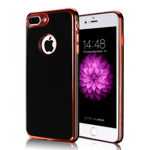 Full Body Luxury Electroplated TPU Phone Case For iPhone