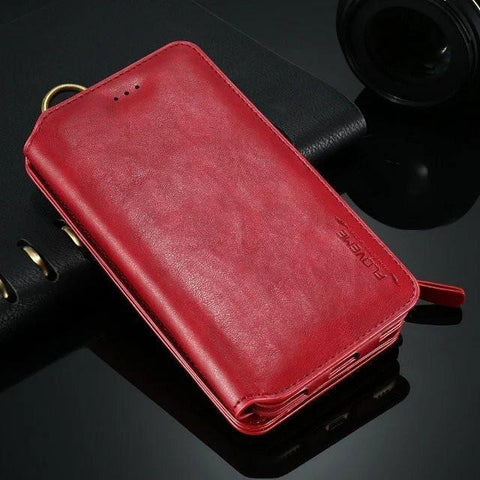 Vintage Leather Multifunctional Wallet Case