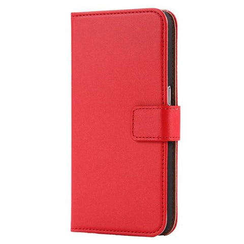 Genuine Leather Wallet Flip Case for iPhone