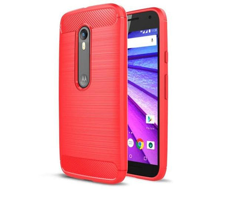 Soft Carbon Fiber Luxury Case For Moto G3