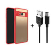 Image of Full Protective TPU Acrylic Transparent & USB Type C for Galaxy S8 S8+