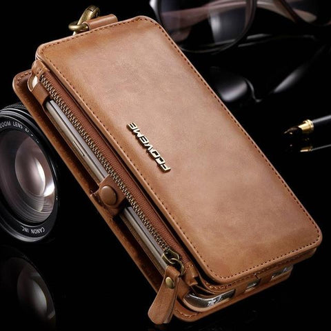 Retro Leather Phone Case For Samsung Galaxy