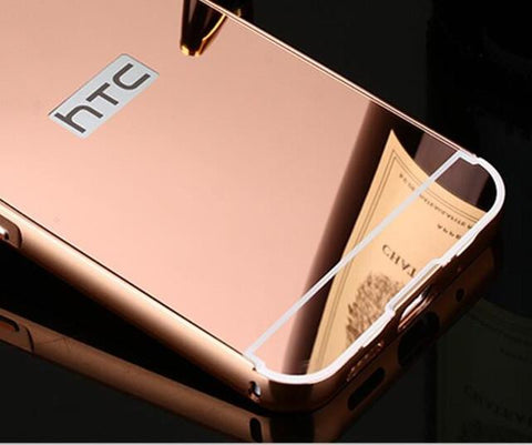 Luxury Gold Plating Armor Aluminum Case Cover For HTC One M8 M9 M10