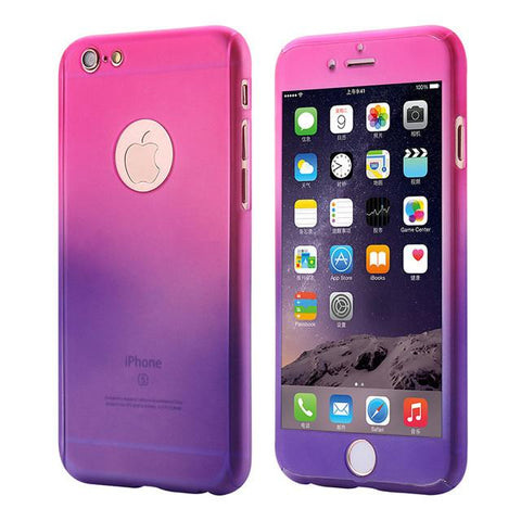 Gradient Color Protection Cover Cases