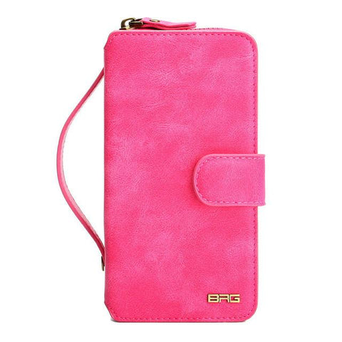 Multifunction Wallet Leather Case For Samsung