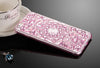 Image of Luxury 3D Diamond Texture Soft TPU Clear For iPhone