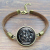 Image of Game of Thrones Stark Wolf Charm Bracelet