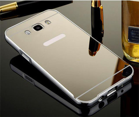 Luxury  Aluminum Mirror Case For Galaxy J