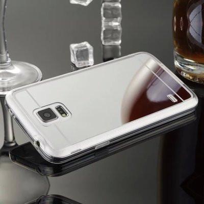 Plating Mirror Soft TPU Back Case Cover For Samsung Galaxy S8 S8 Plus  S7 Edge Phone Case