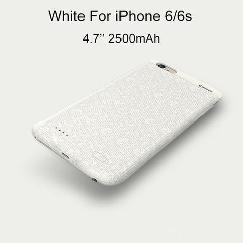 2500/3650mAh Power Bank Ultra Slim Case  For iPhone