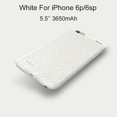 2500/3650mAh Power Bank Ultra Slim Case  For iPhone