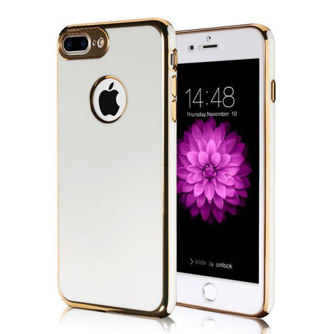 Full Body Luxury Electroplated TPU Phone Case For iPhone