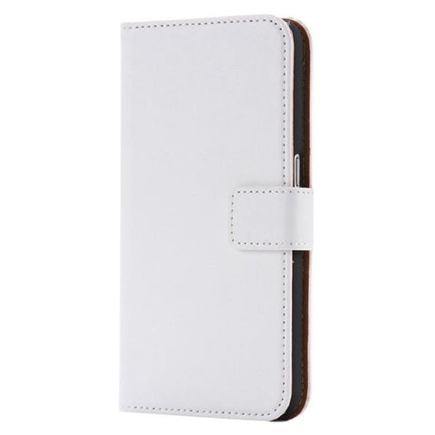 Genuine Leather Wallet Flip Case for iPhone