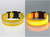 Image of Glow LED Dog Pet Cat Flashing Light Up Nylon Collar Night Safety Collars