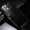 Image of Luxury  Leather Wallet Case For HTC One M8