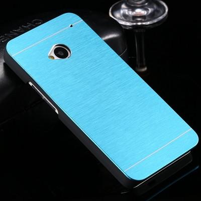 Slim Aluminum Metal Plastic Hybrid Case For HTC One M7 M8 M9