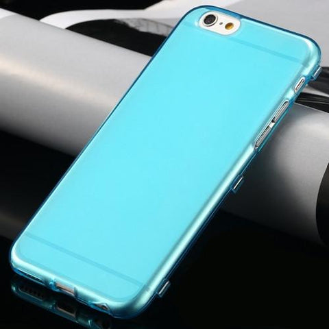 Fashion Soft Transparent TPU Gel case for iPhone