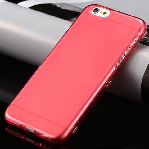 Fashion Soft Transparent TPU Gel case for iPhone