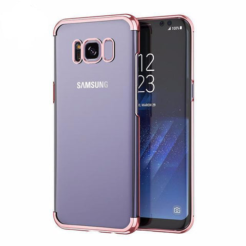 Light Luxury 3D Plating  Case for S8 S8 Plus