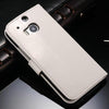 Image of Luxury  Leather Wallet Case For HTC One M8