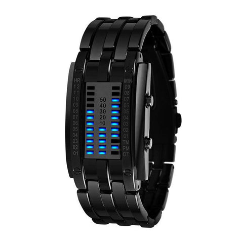 Blue Luminous LED  Sport  Watch